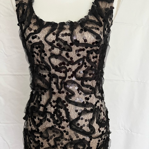 Ya Los Angeles Dresses & Skirts - Ya Los Angeles Black Cream Mini Dress